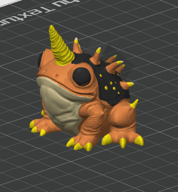 Unicorn Frog - Flexi Clicker Fantasy Creature - No Supports 3D Print STL/3MF 3d model