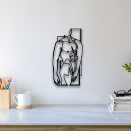 Men Body Wall Art 3d model