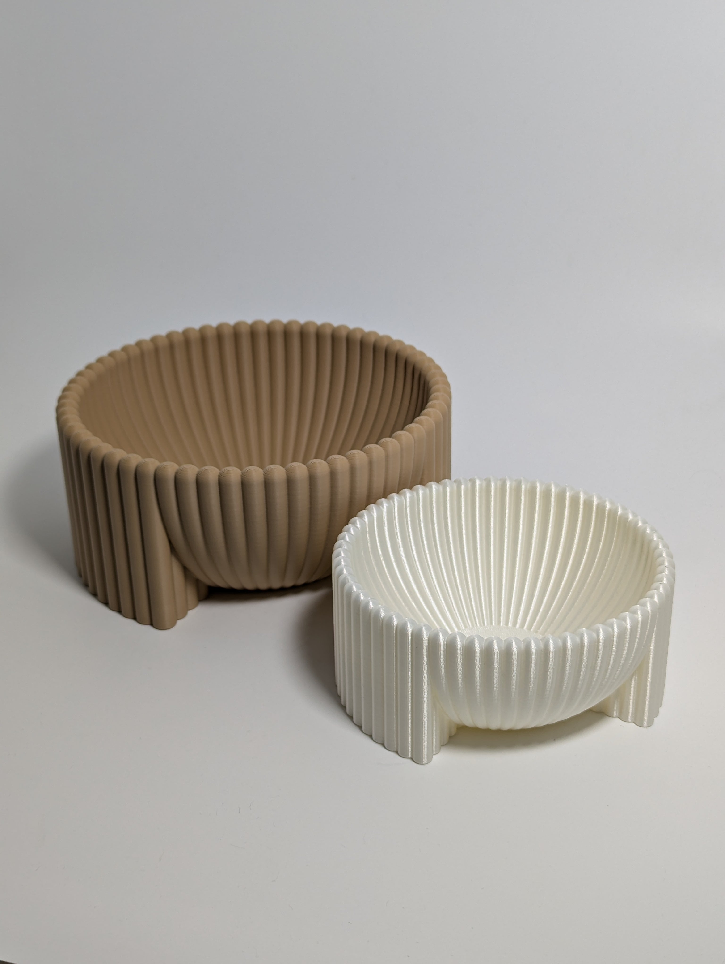 Round Fluted Decorative Bowl.3mf 3d model