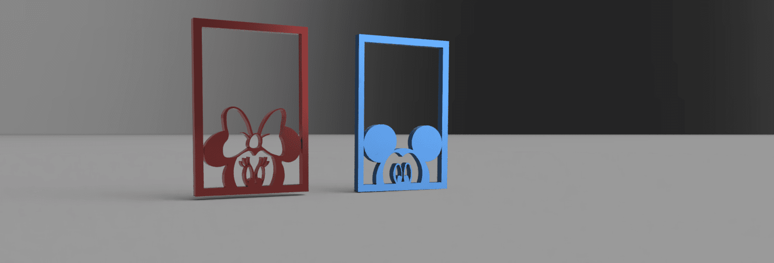 Wall Decor Mickey mouse.stl 3d model