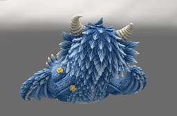 Bluebell Baby Dragon STL File for 3D Print 3d model