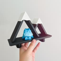 Yeti Flexi and Mountain Shelf 3d model