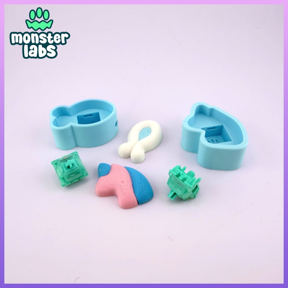 EXCLUSIVE: Lucky Charms Fidget Clicker Keychain Bundle #2 3d model