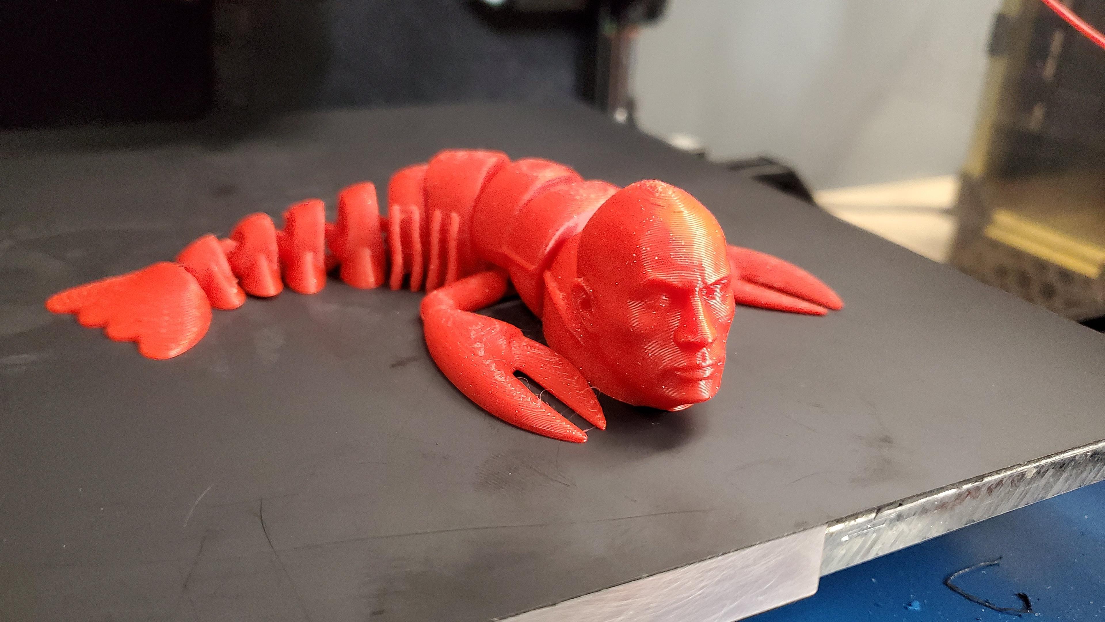 The Rock Lobster 3d model
