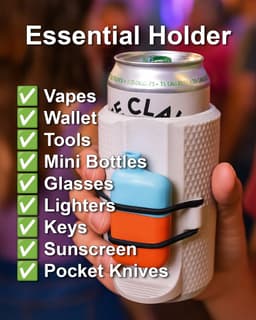 SipDock – Can Holder for Essentials 3d model