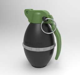 Grinder Grenade 420 GRZ! 3d model