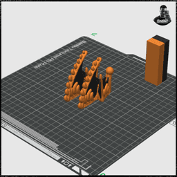 Fire Dragon + 2-Headed Version! - Articulated - No supports - separated Eyes Version 3d model