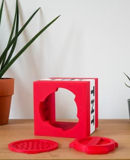 TNT Block Vase – Minecraft Edition 3d model