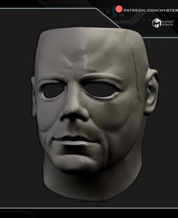 Michael Myers mask 3d model