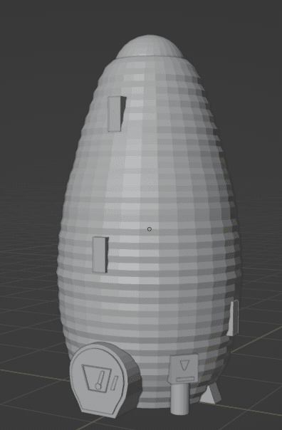 Mars Home -Cylinder.stl 3d model