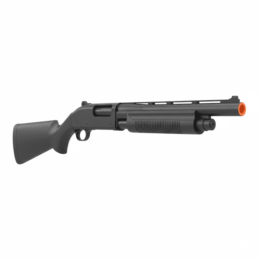 Shotgun Winchester Defender Defense Shotgun 3d model