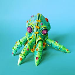 Stuffed Octopus 3d model
