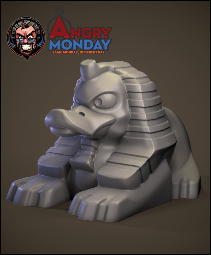 Sphinx Duck 3d model