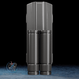Daredevil Billy Club Holsters 3D Printer STL File 3d model