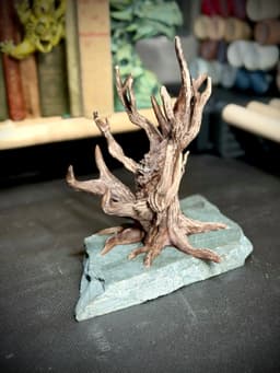 Tormented tree book display 3d model