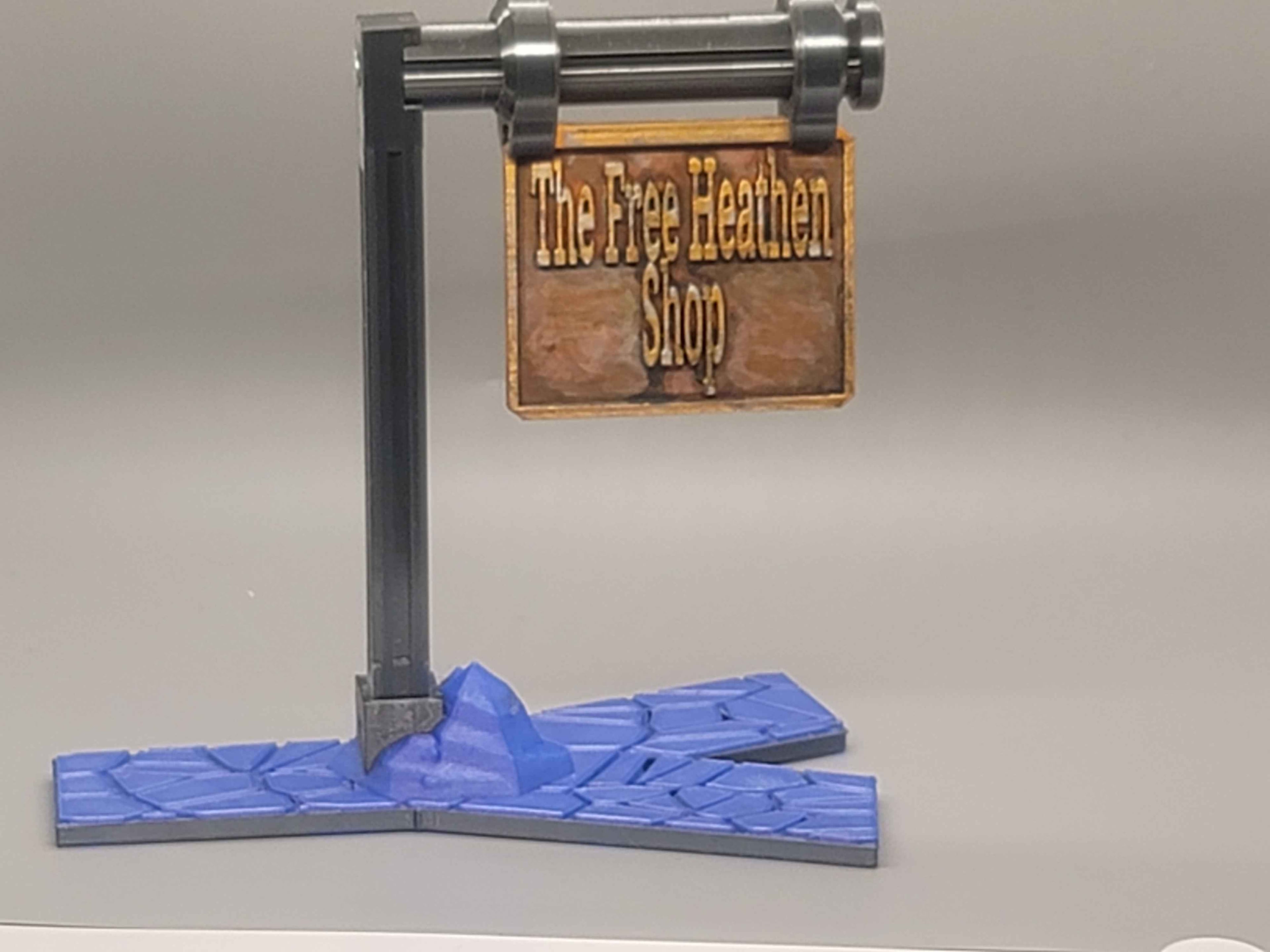 FHW Nerf Sign Target v2 3d model
