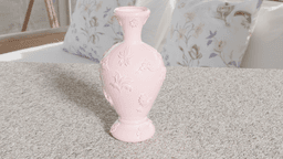 Greek Vase STL 3D Printing Hellenic Bloom Floral Urn Bird Relief Neoclassical Home Decor Digital Dow 3d model