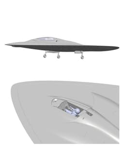 HX-10 Discus 3d model