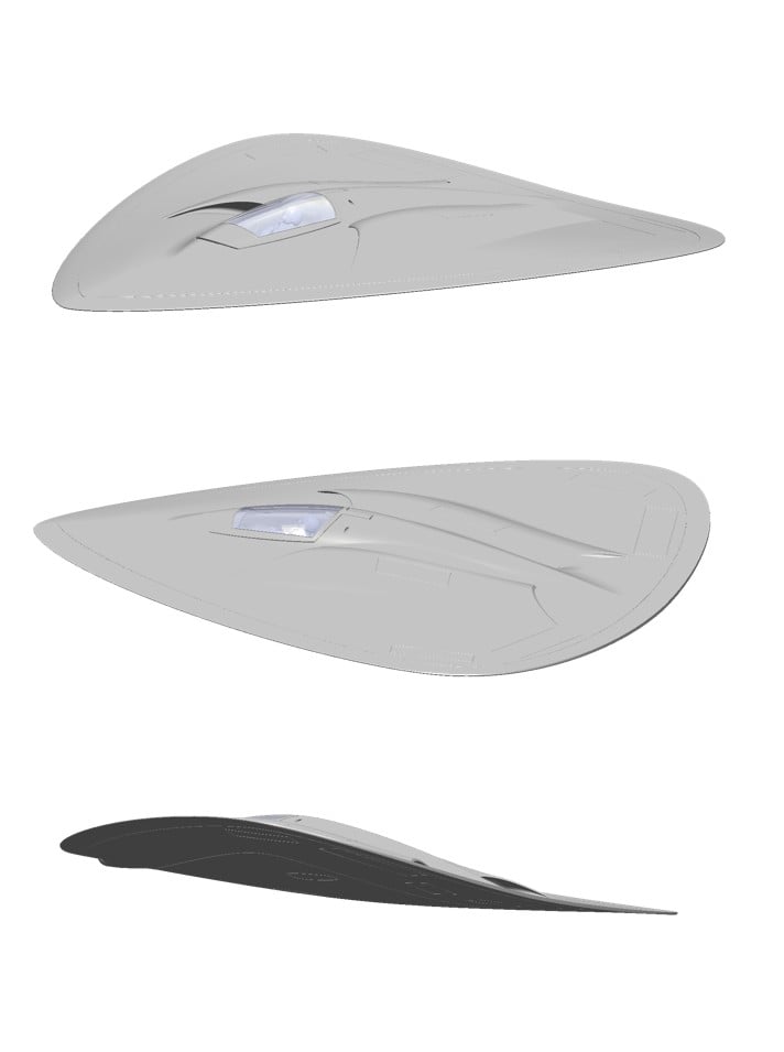 HX-10 Discus 3d model