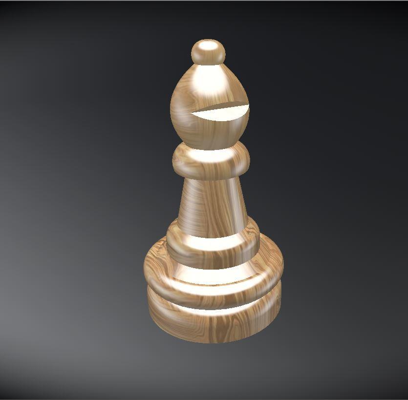 Chess Bishop 3d model