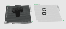 Ledger X Case with Air Tag- BambuLab project.3mf 3d model