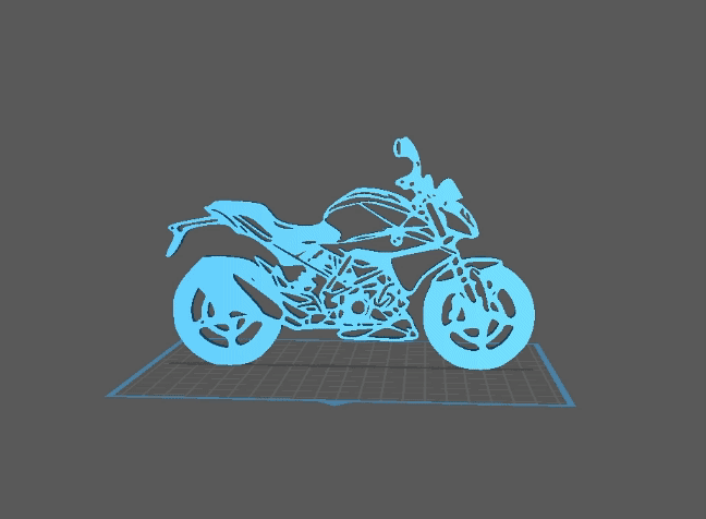 BMW - G 310 Wall Art 3d model