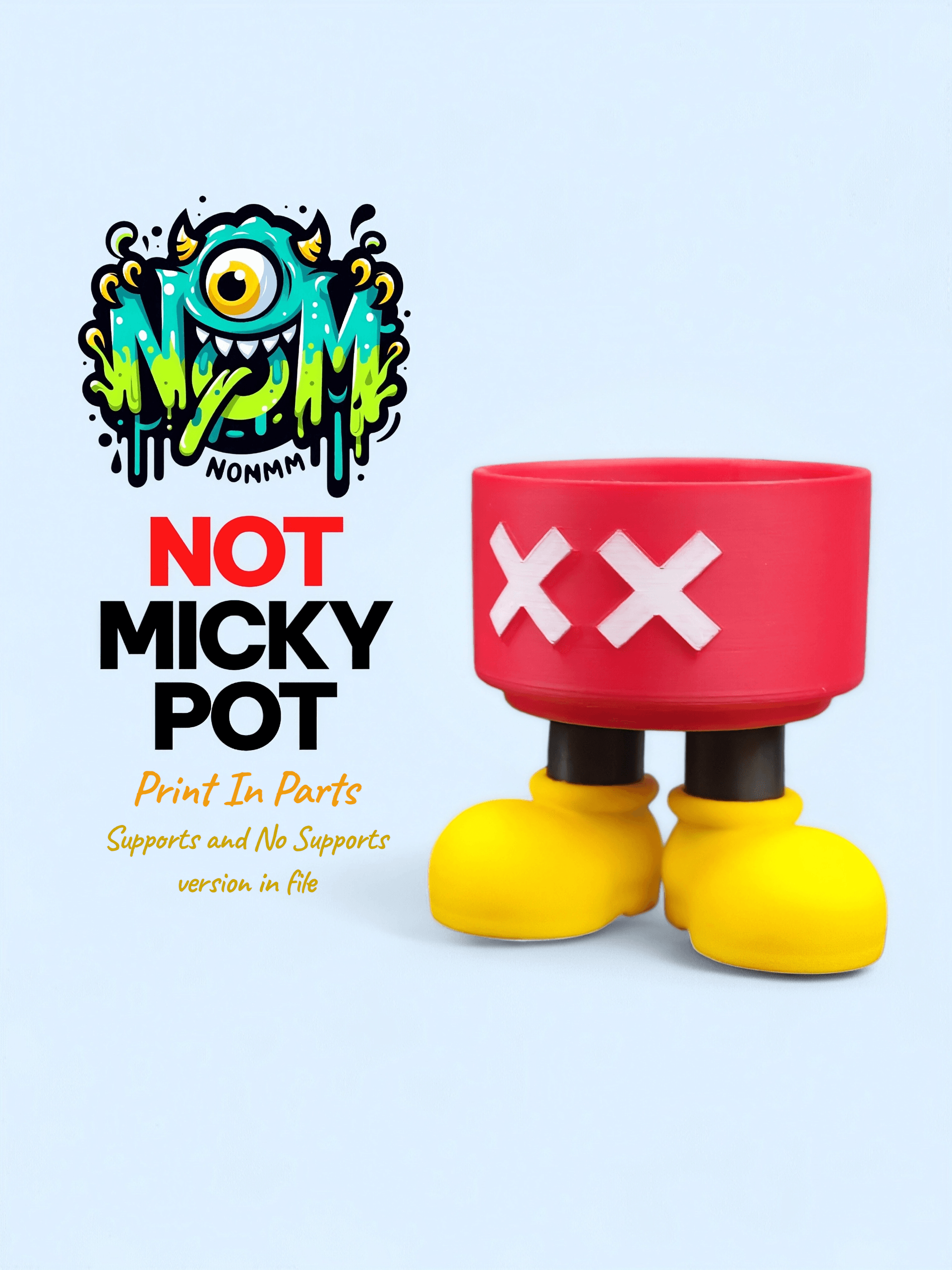 NotMicky Pot - Nomz 3d model