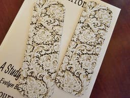 Lace Bookmark - Hueforge - 4 colors 3d model