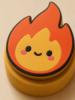 Fire Clicker 3d model