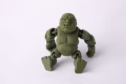 Articulated Grumpy Ogre Flexi Toy 3d model
