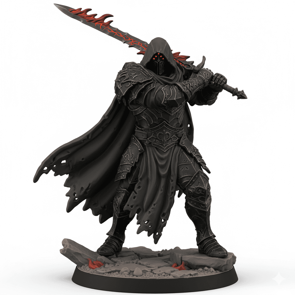 Abyss Watcher Six Eyes Detailed STL Model 3d model