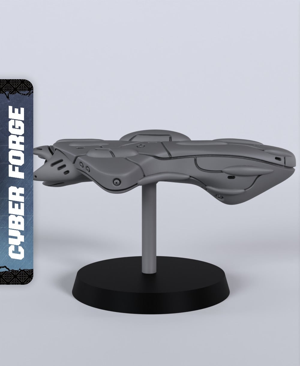Triton Coalition Big - With Free Cyberpunk - Sci-Fi Gift Ideas for RPG and Wargamers 3d model