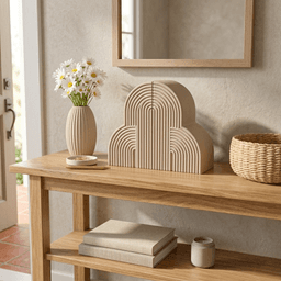Hidden Compartment Bookends – Secret Storage Book Holder, Modern Arch Bookends Decor 3d model