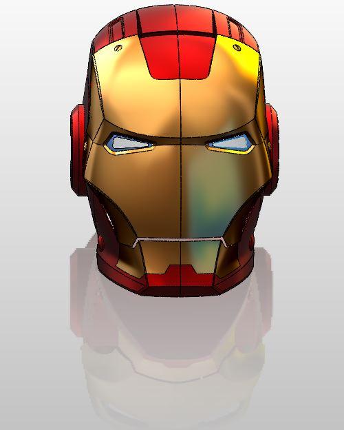 New Ironman helmet  3d model