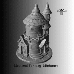 Tower_Fantasy_Figure_WorkShop3D 3d model