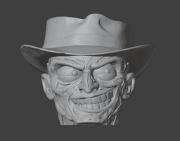 freddy Krueger Stylized Popcorn Bucket 3d model