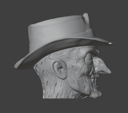 freddy Krueger Stylized Popcorn Bucket 3d model