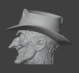 freddy Krueger Stylized Popcorn Bucket 3d model