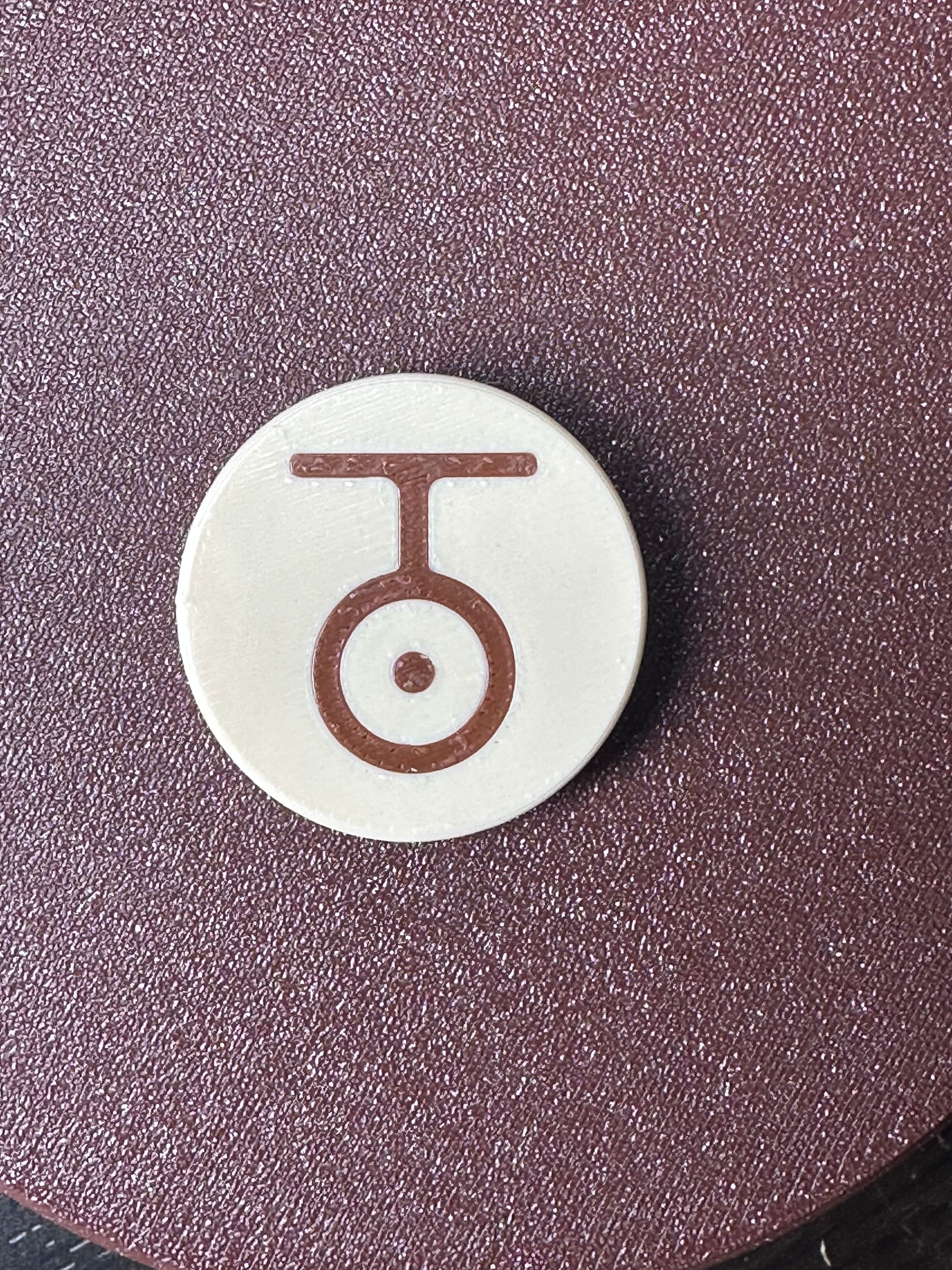 POKEMON UNOWN MMU FRIDGE MAGNET "T" 3d model