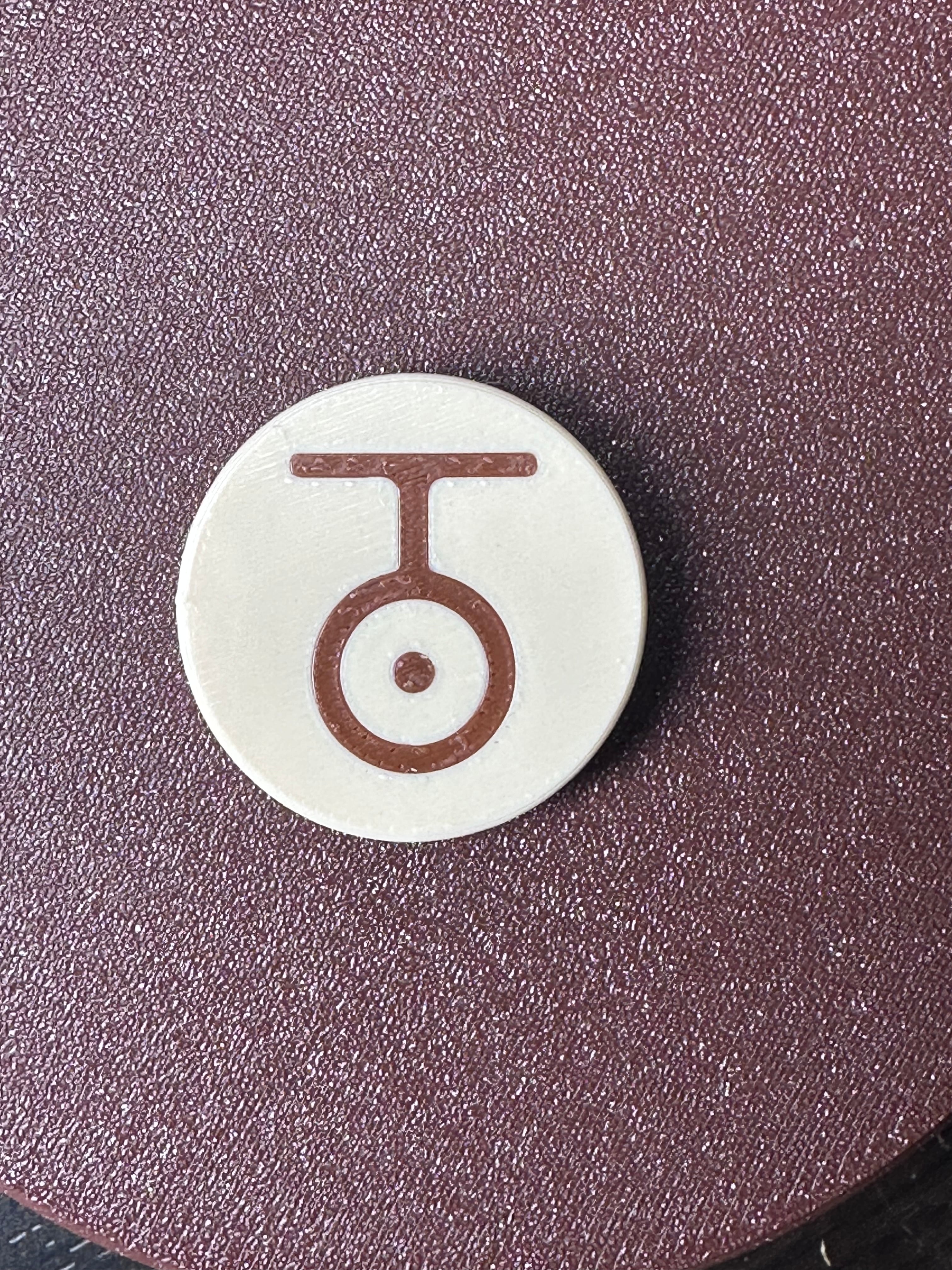 POKEMON UNOWN MMU FRIDGE MAGNET "T" 3d model