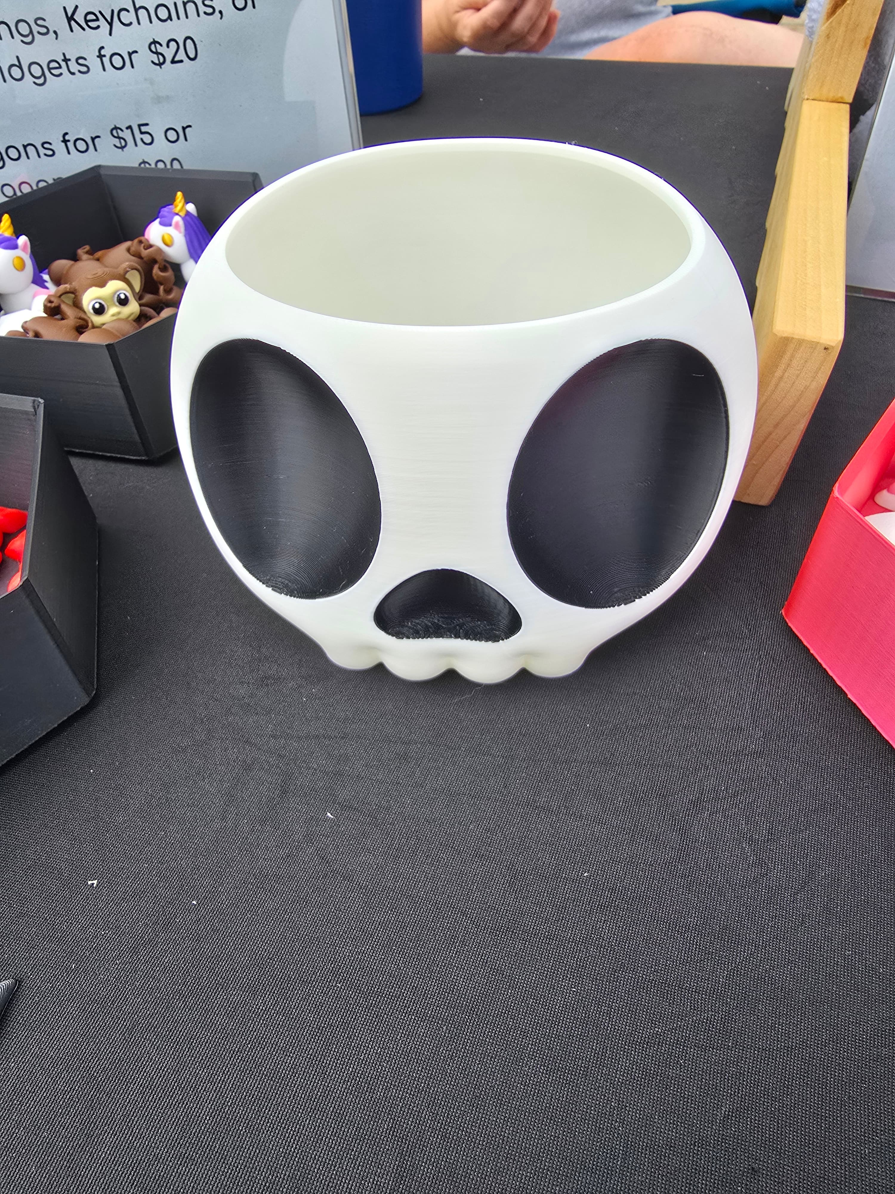 Great Skull Bowl for Halloween.