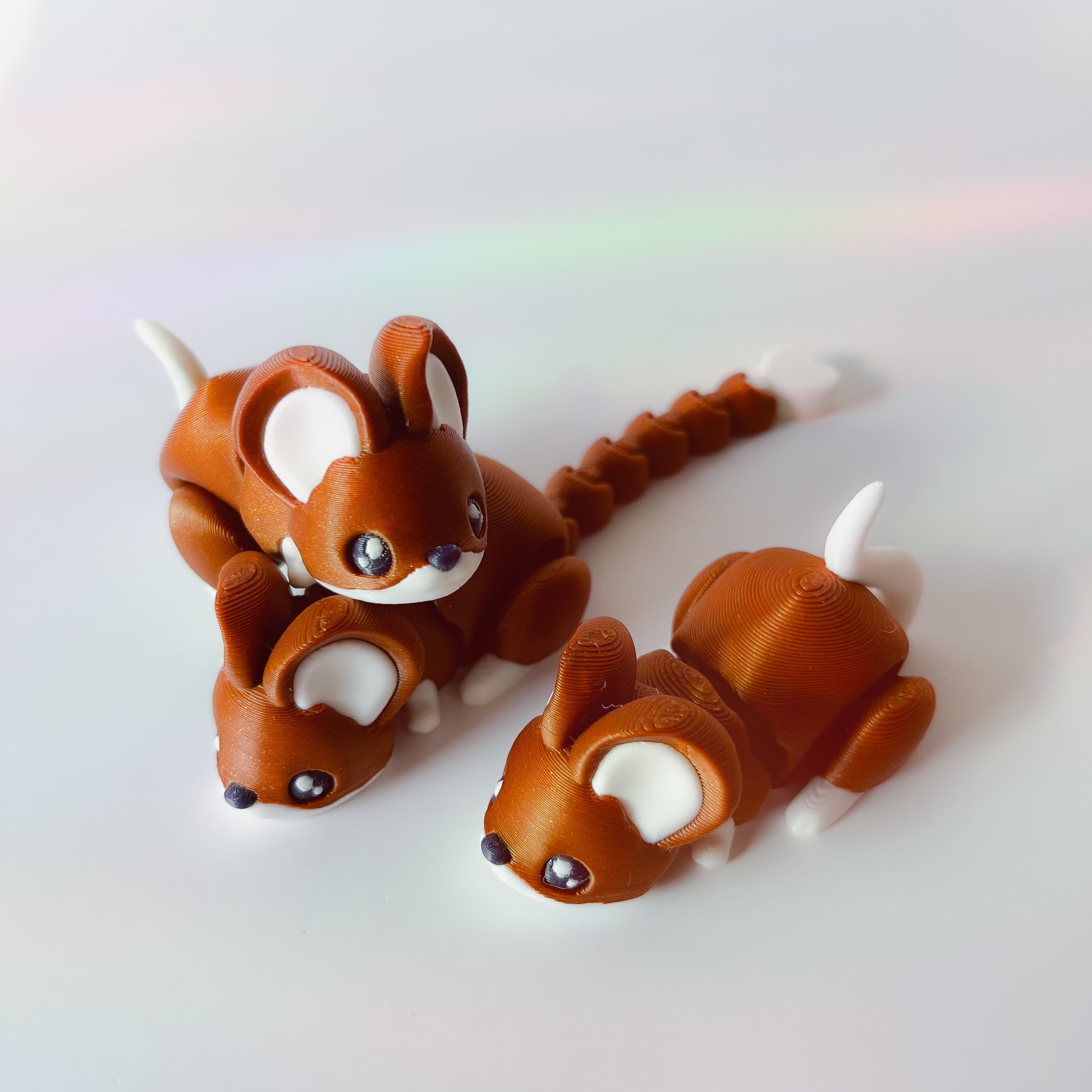 Mouse Flexi and Tea Set 3d model