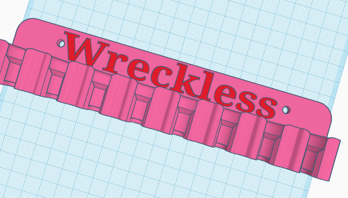 WrecklessRC Tool Holder.stl 3d model