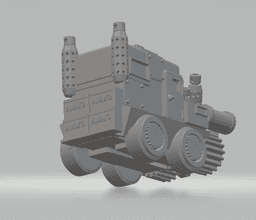FHW: Zorblin Combat Car Concept 3d model