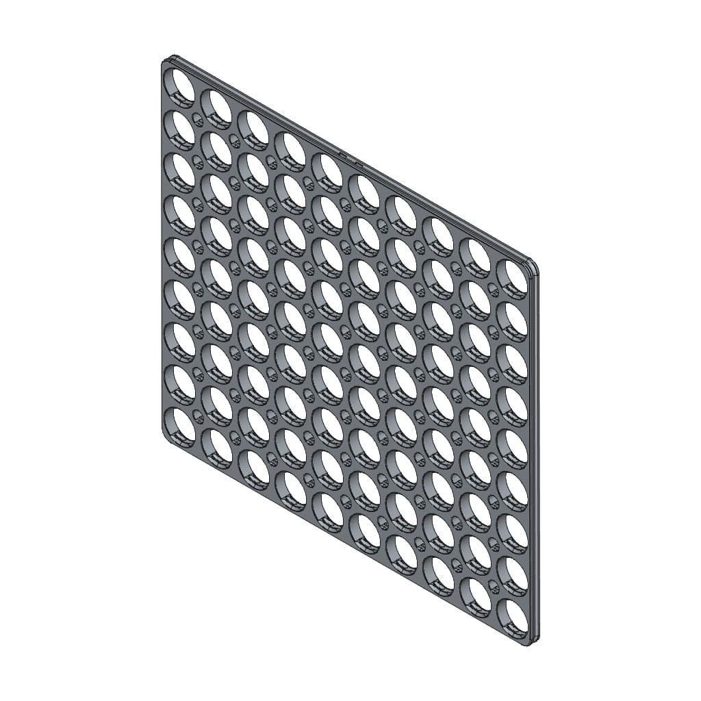 D-LOCK_PANEL.10X9-BLANK 3d model