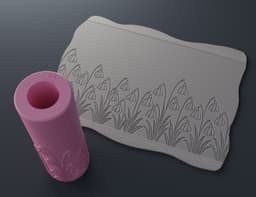 Texture Rollers - Spring #1 3d model