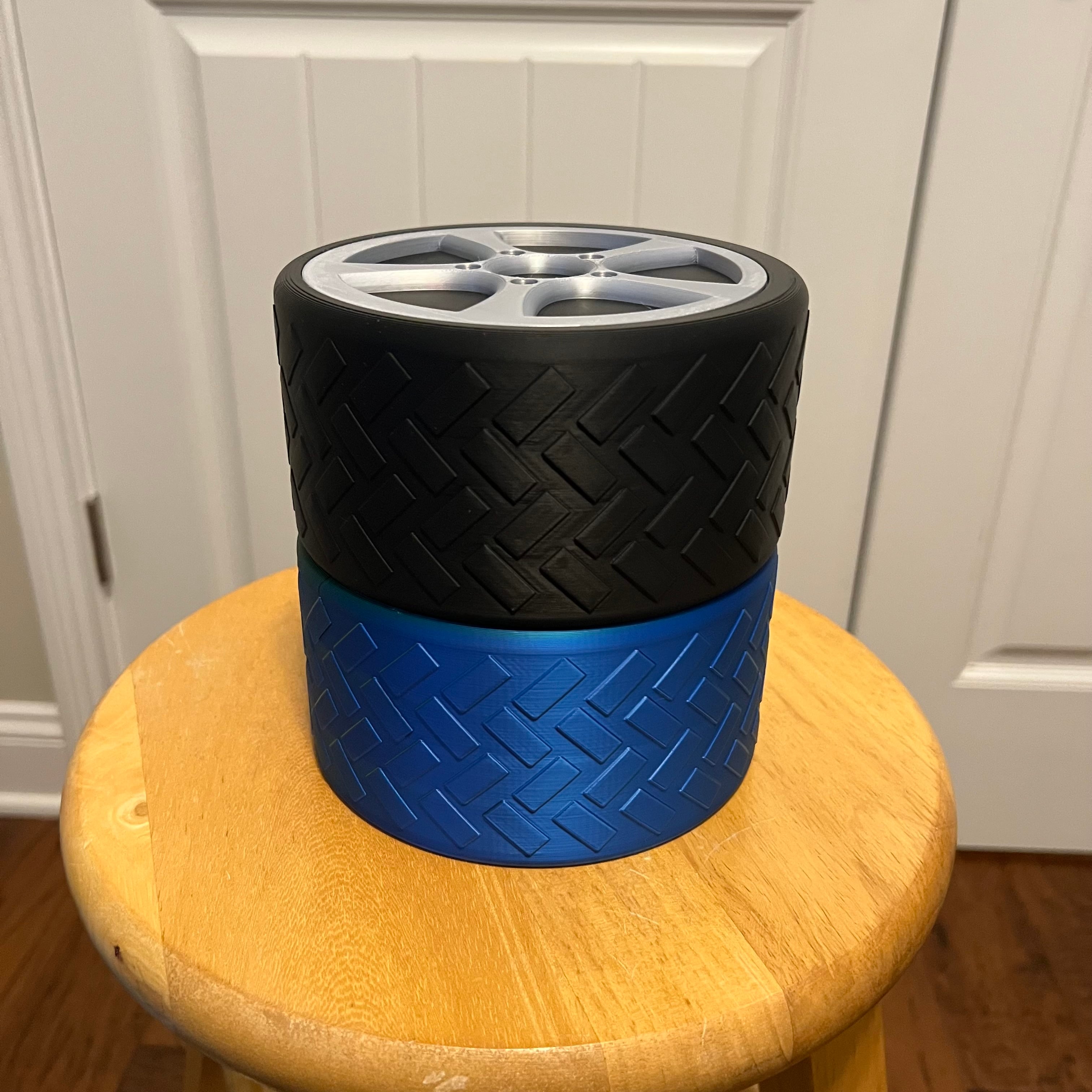 Tire Deck Box.3mf 3d model
