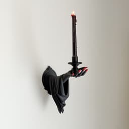 Vampire Hand Sconce Wall Candle Holder – Gothic Wall Decor 3d model