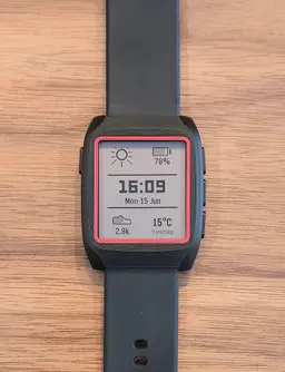 Pebble Time 2 Custom minimalist Clip-On Bumper 3d model