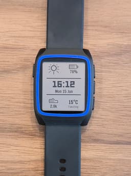 Pebble Time 2 Custom minimalist Clip-On Bumper 3d model